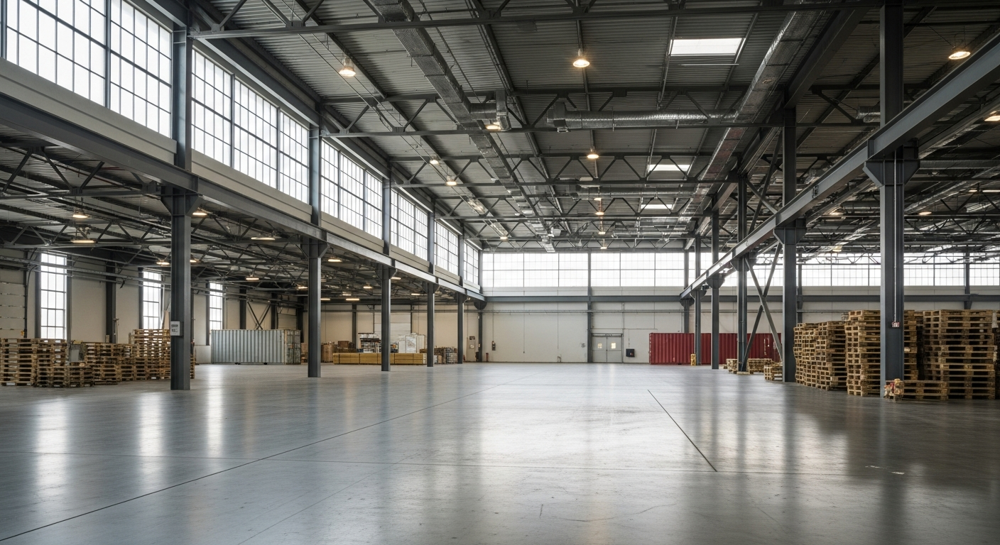 Large spaces are captured efficiently with 3D scanning.