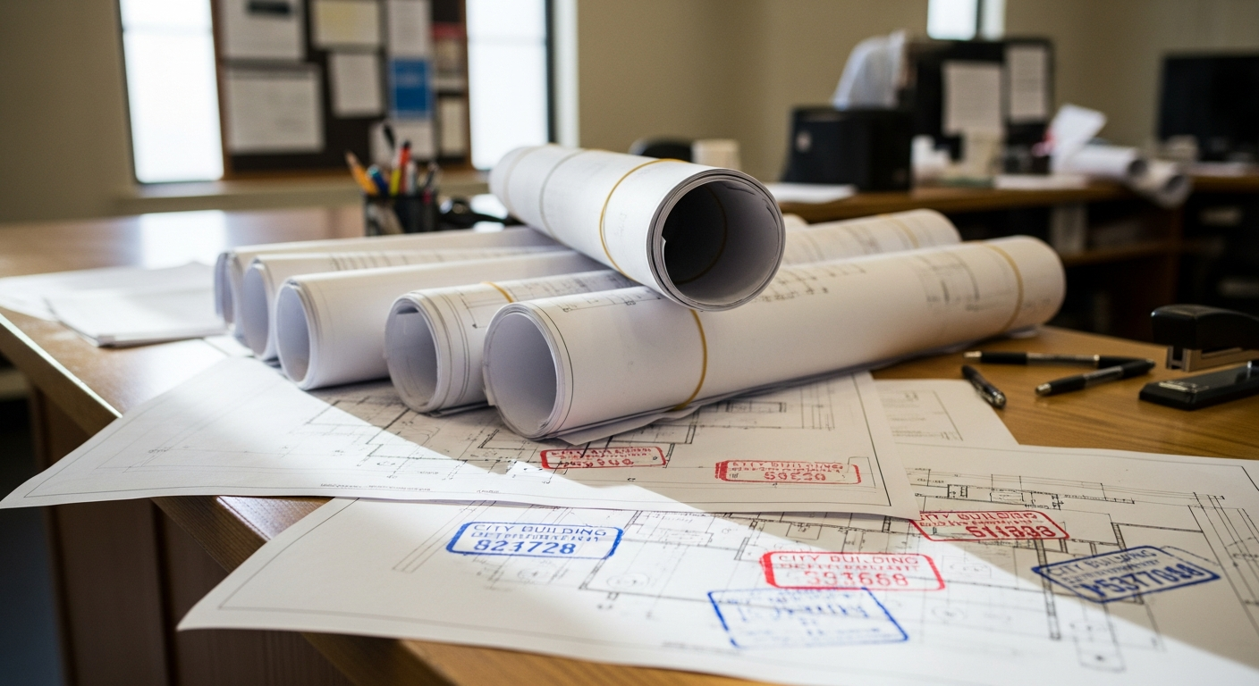 Building departments require existing-condition drawings for most permits.