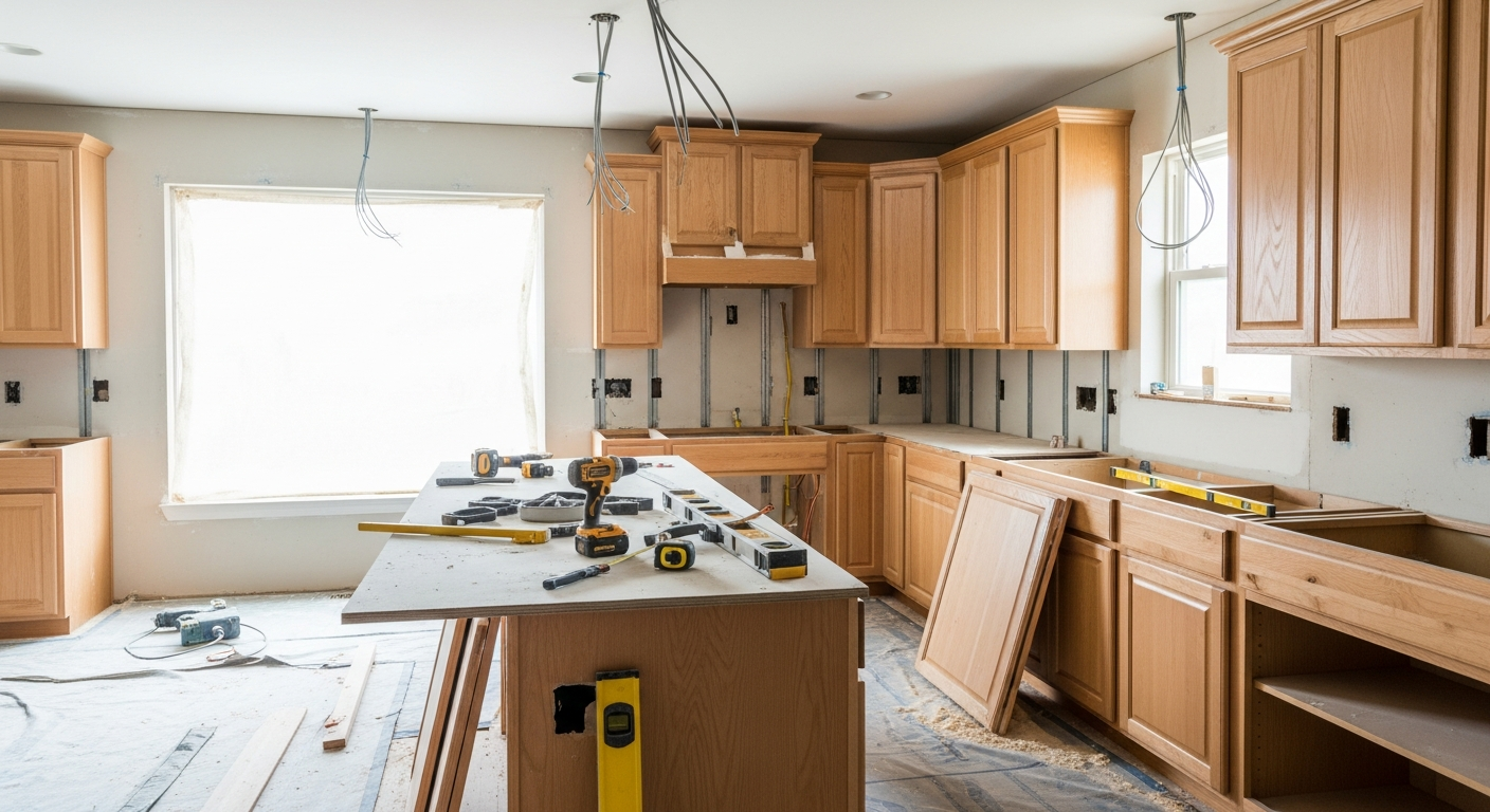 Kitchen and bath projects rely on precise as-builts.